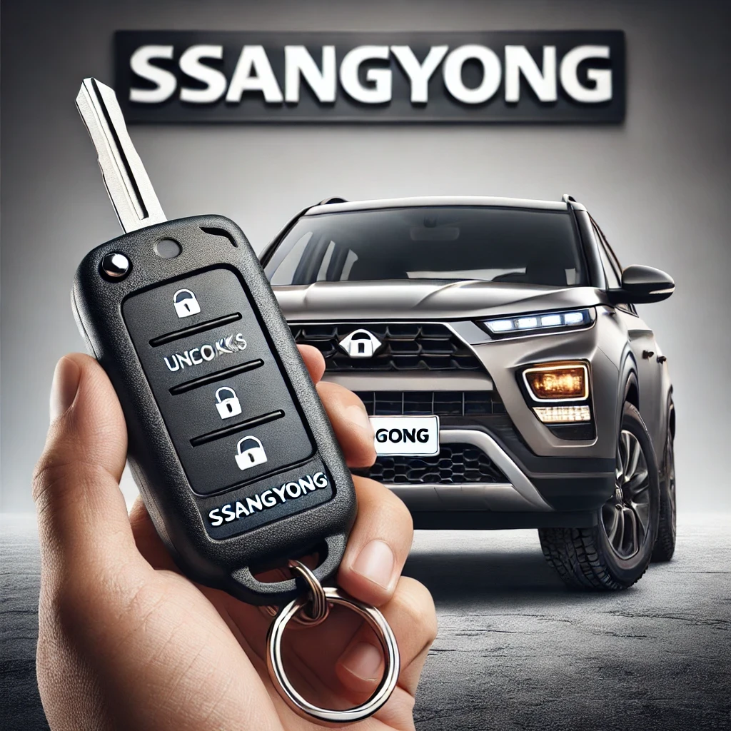 SsangYong Car Locksmith Replacement and Spare SsangYong Keys